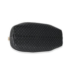 Louis Vuitton Louis Vuitton Black Monogram Embossed Calfskin Nanogram Clutch