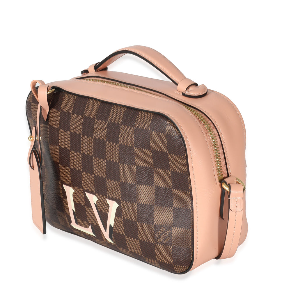 Louis Vuitton Louis Vuitton Pink Damier Ebene Canvas Santa Monica