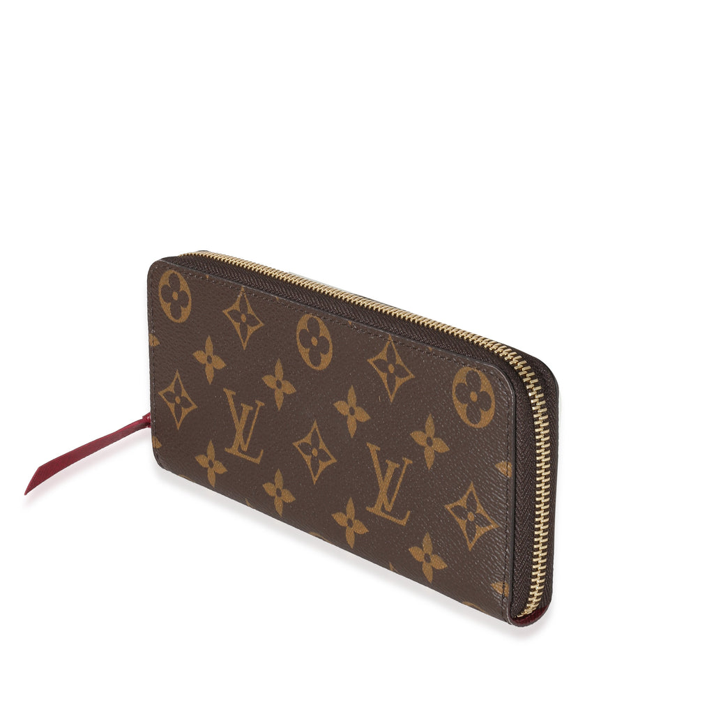 Louis Vuitton Louis Vuitton Monogram Canvas Clemence Wallet