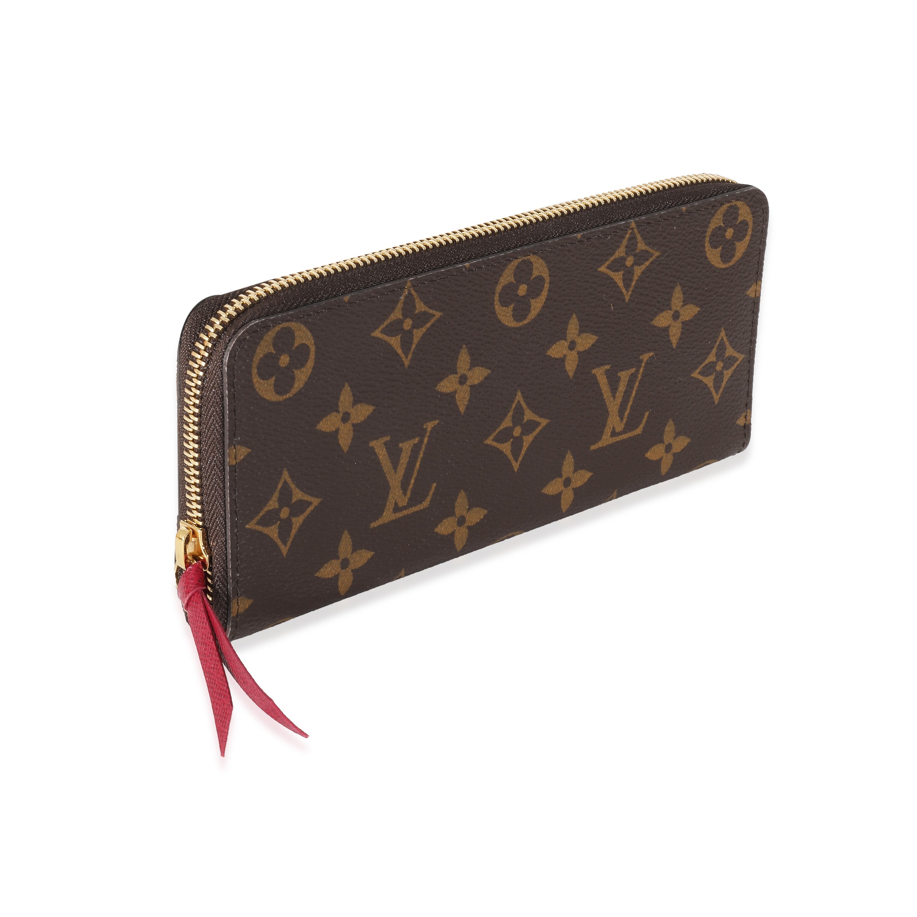 Louis Vuitton Louis Vuitton Monogram Canvas Clemence Wallet