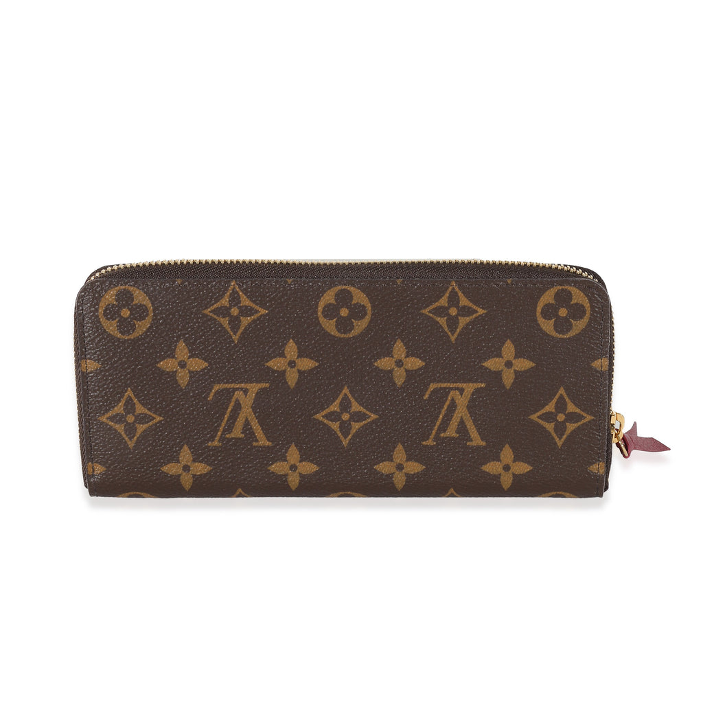 Louis Vuitton Louis Vuitton Monogram Canvas Clemence Wallet