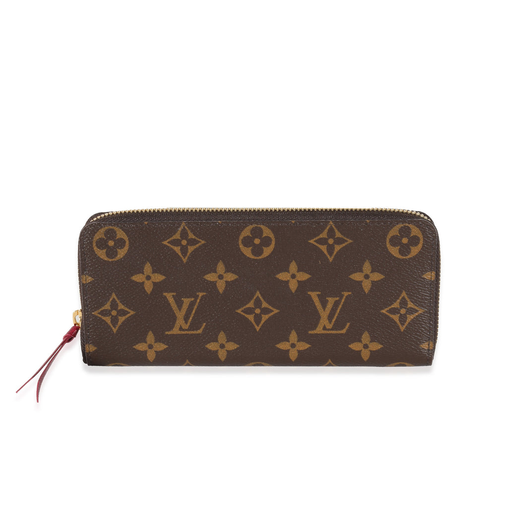 Louis Vuitton Louis Vuitton Monogram Canvas Clemence Wallet