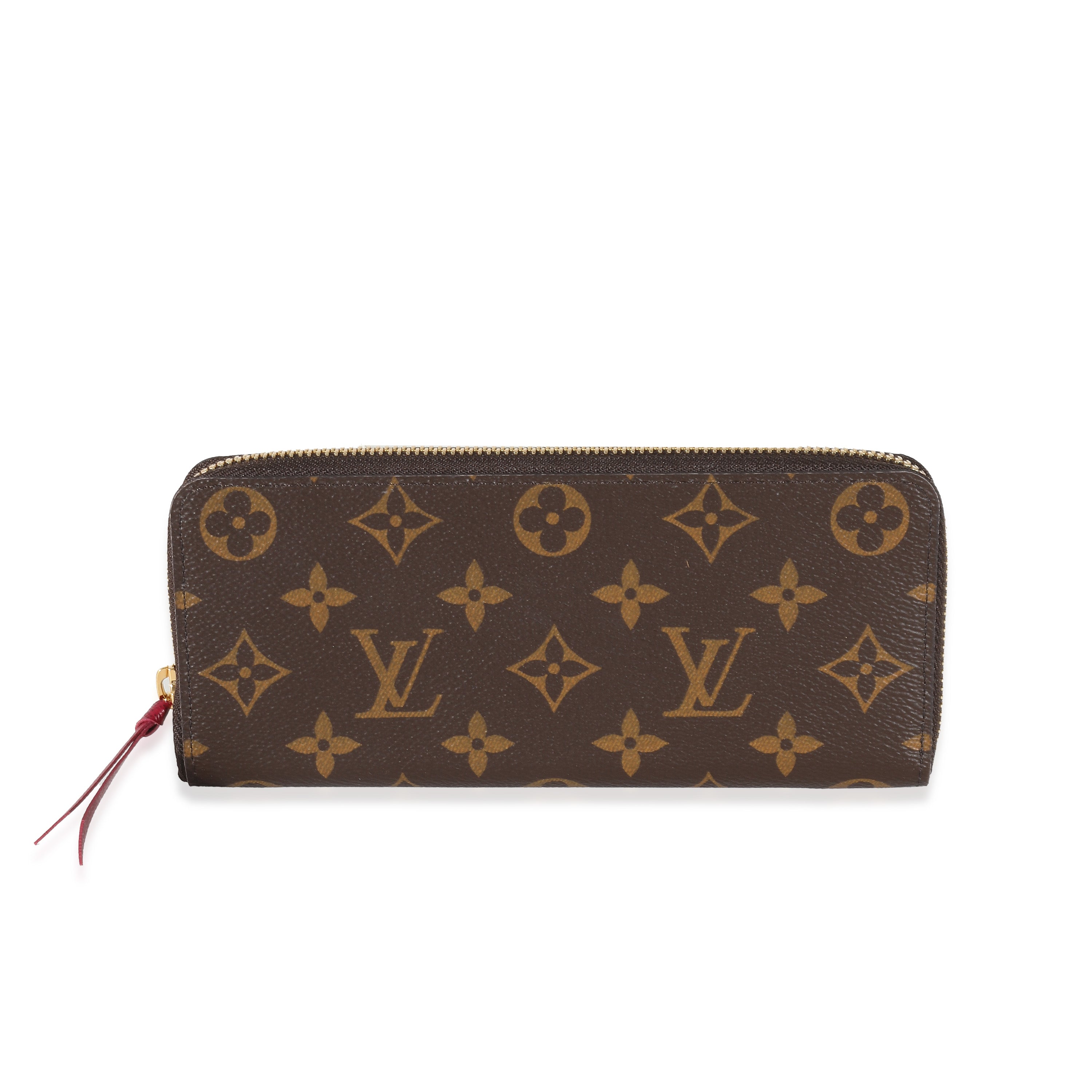 Louis Vuitton Louis Vuitton Monogram Canvas Clemence Wallet