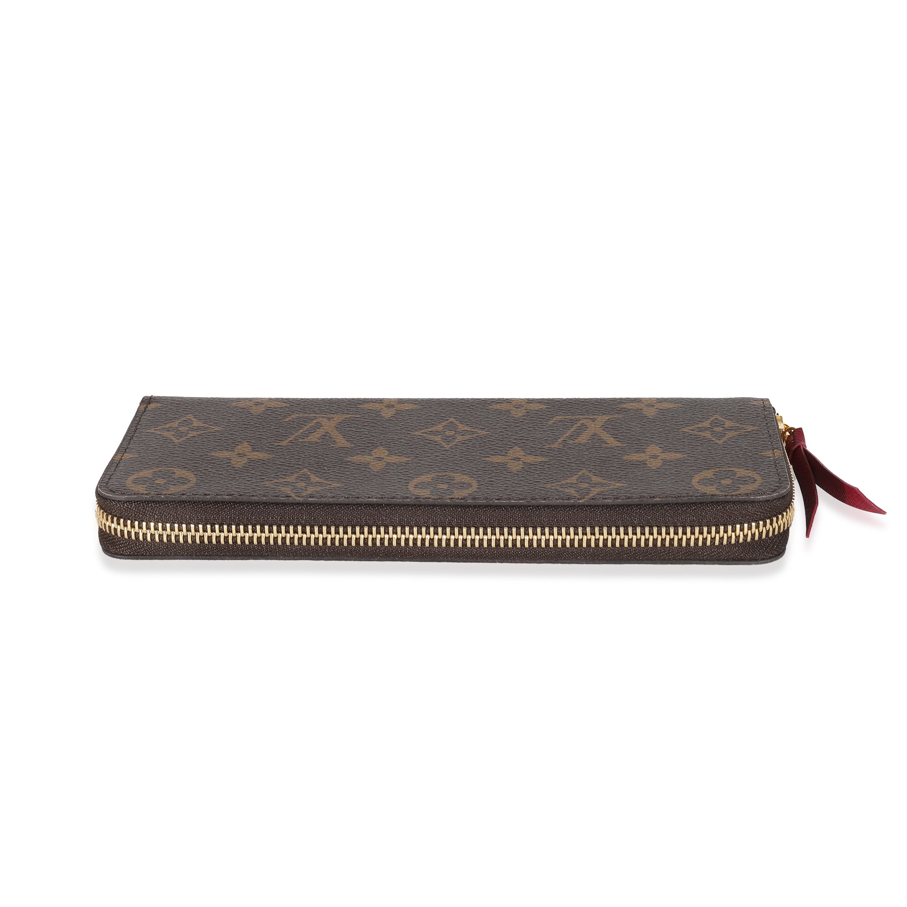 Louis Vuitton Louis Vuitton Monogram Canvas Clemence Wallet
