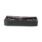 Louis Vuitton Louis Vuitton Black Beige Bicolor Giant Empreinte Félicie Pochette