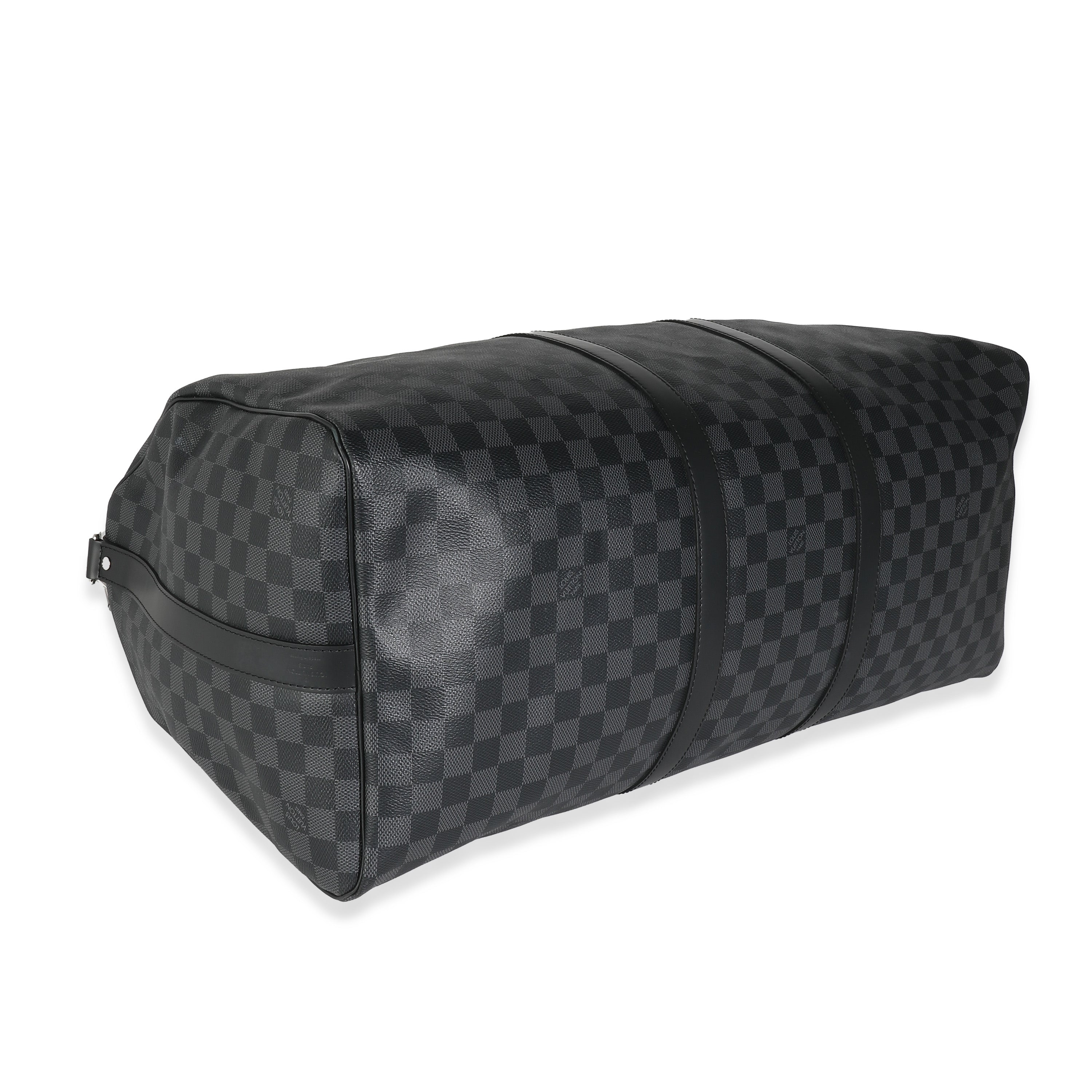 Louis Vuitton Louis Vuitton Damier Graphite Canvas Keepall Bandouliere 55