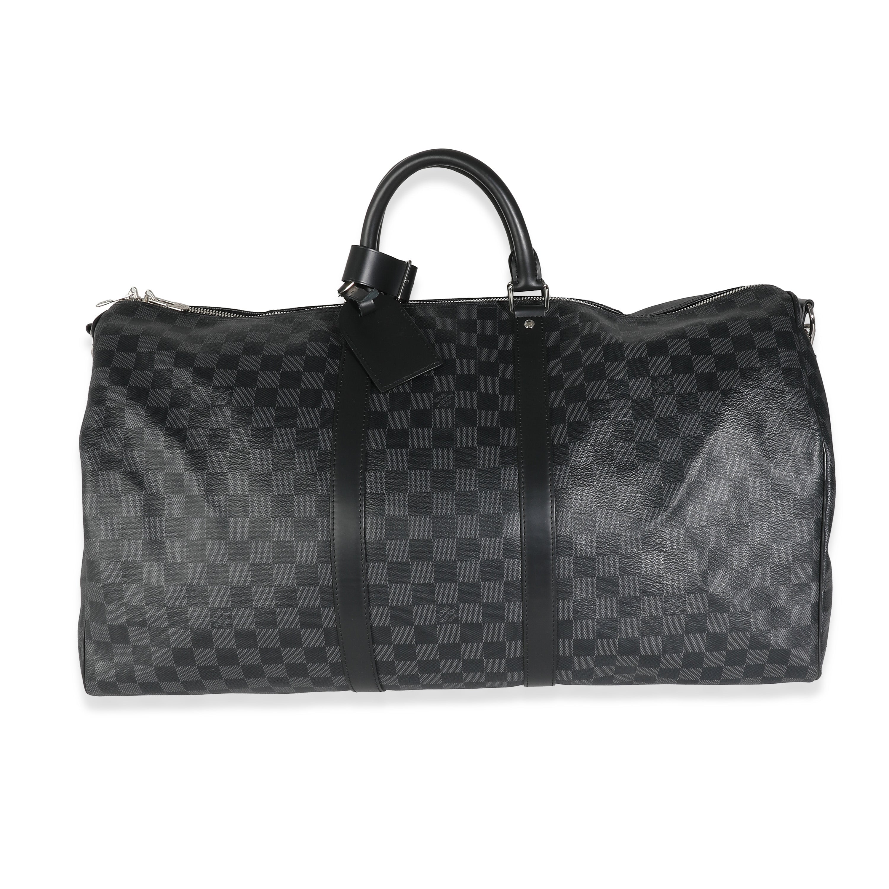 Louis Vuitton Louis Vuitton Damier Graphite Canvas Keepall Bandouliere 55