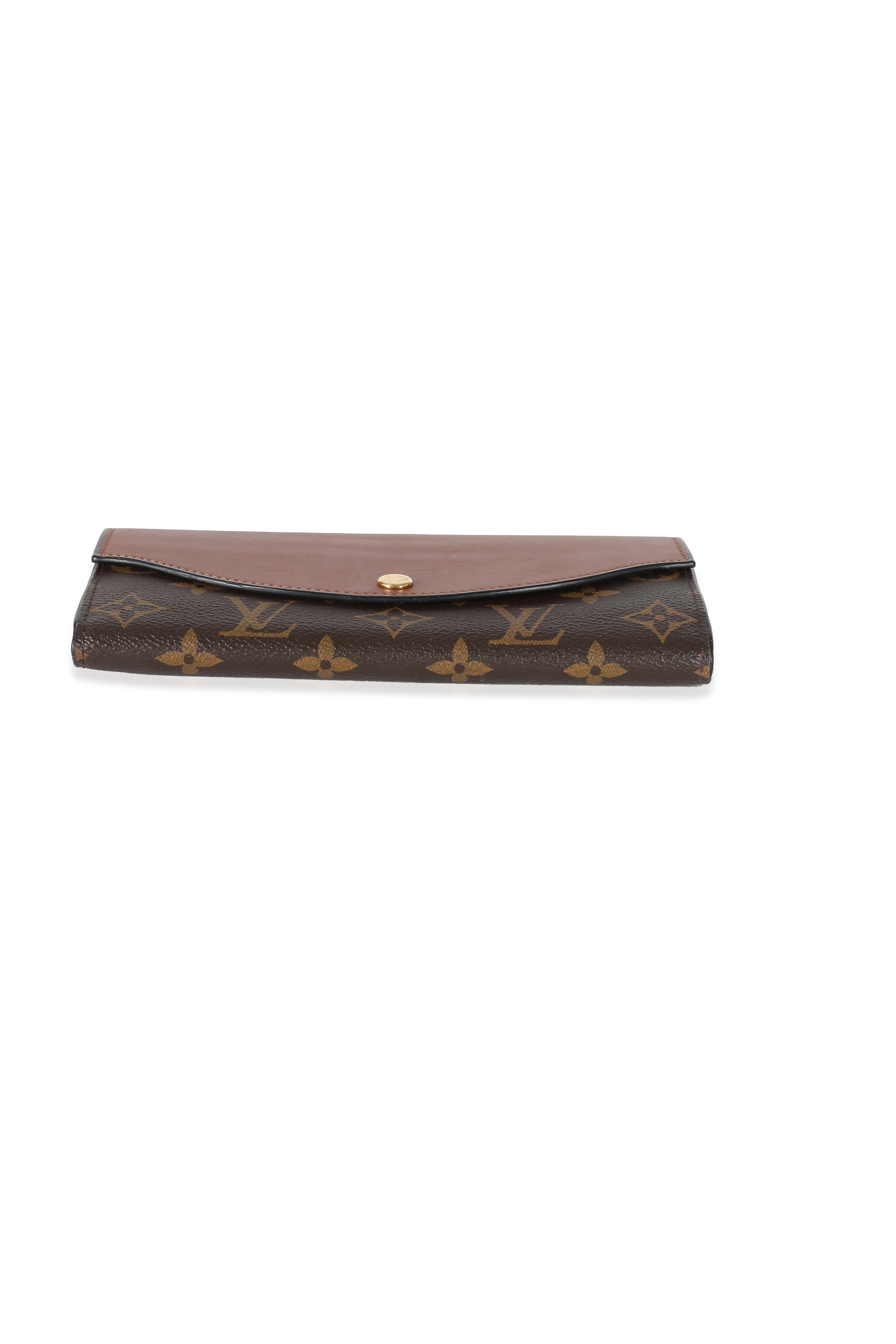 Louis Vuitton Louis Vuitton Marron Monogram Canvas Sarah Tuileries Wallet