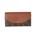 Louis Vuitton Louis Vuitton Marron Monogram Canvas Sarah Tuileries Wallet