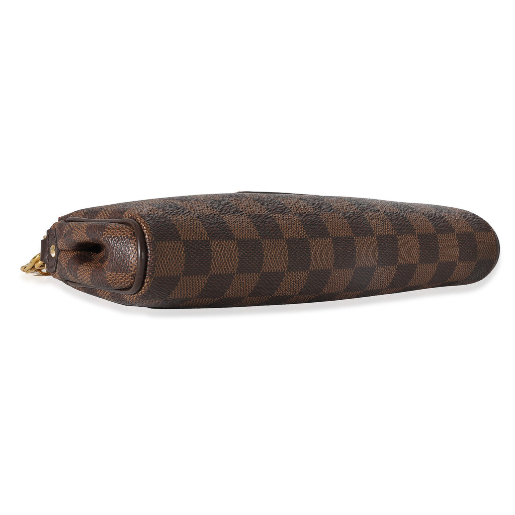 Louis Vuitton Louis Vuitton Damier Ebene Canvas Eva Clutch
