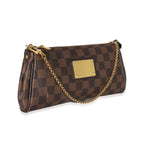 Louis Vuitton Louis Vuitton Damier Ebene Canvas Eva Clutch