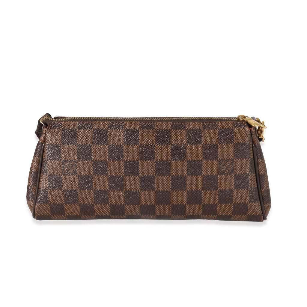 Louis Vuitton Louis Vuitton Damier Ebene Canvas Eva Clutch