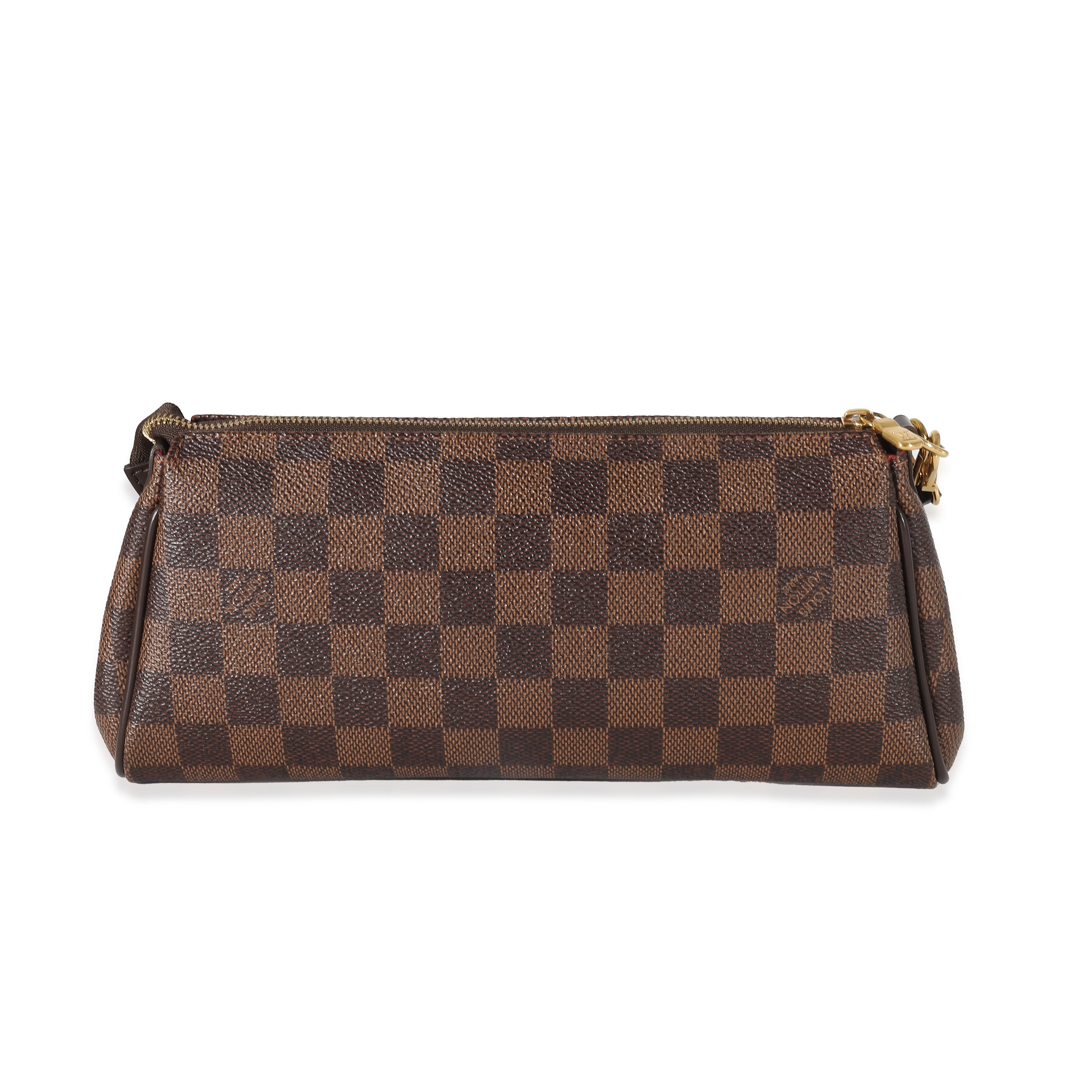Louis Vuitton Louis Vuitton Damier Ebene Canvas Eva Clutch