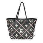 Louis Vuitton Louis Vuitton Black Monogram Empreinte Broderies Neverfull MM