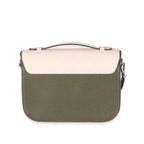 Louis Vuitton Louis Vuitton Khaki Pink Monogram Calfskin Very Messenger