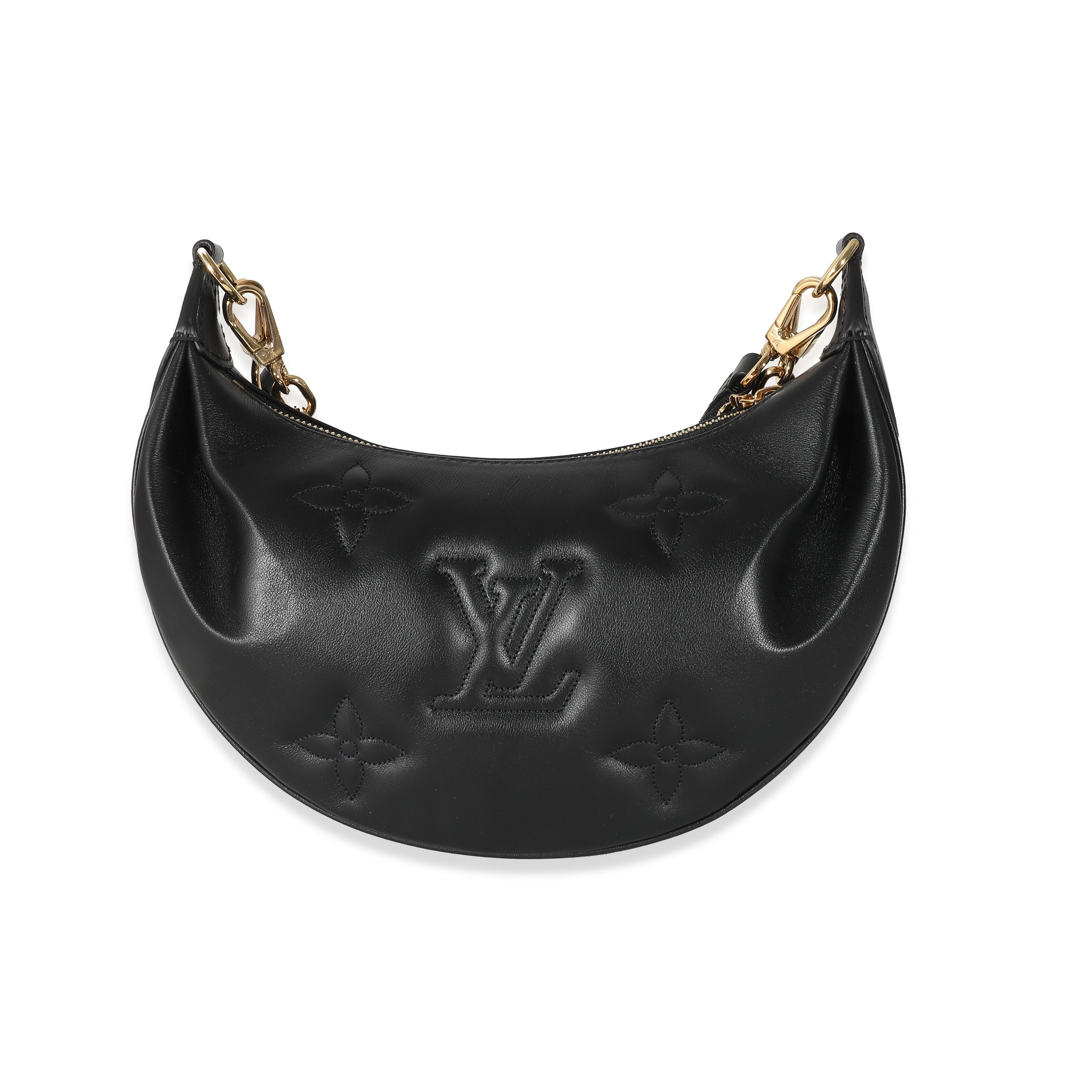 Louis Vuitton Louis Vuitton Black Calfskin Bubblegram Over The Moon