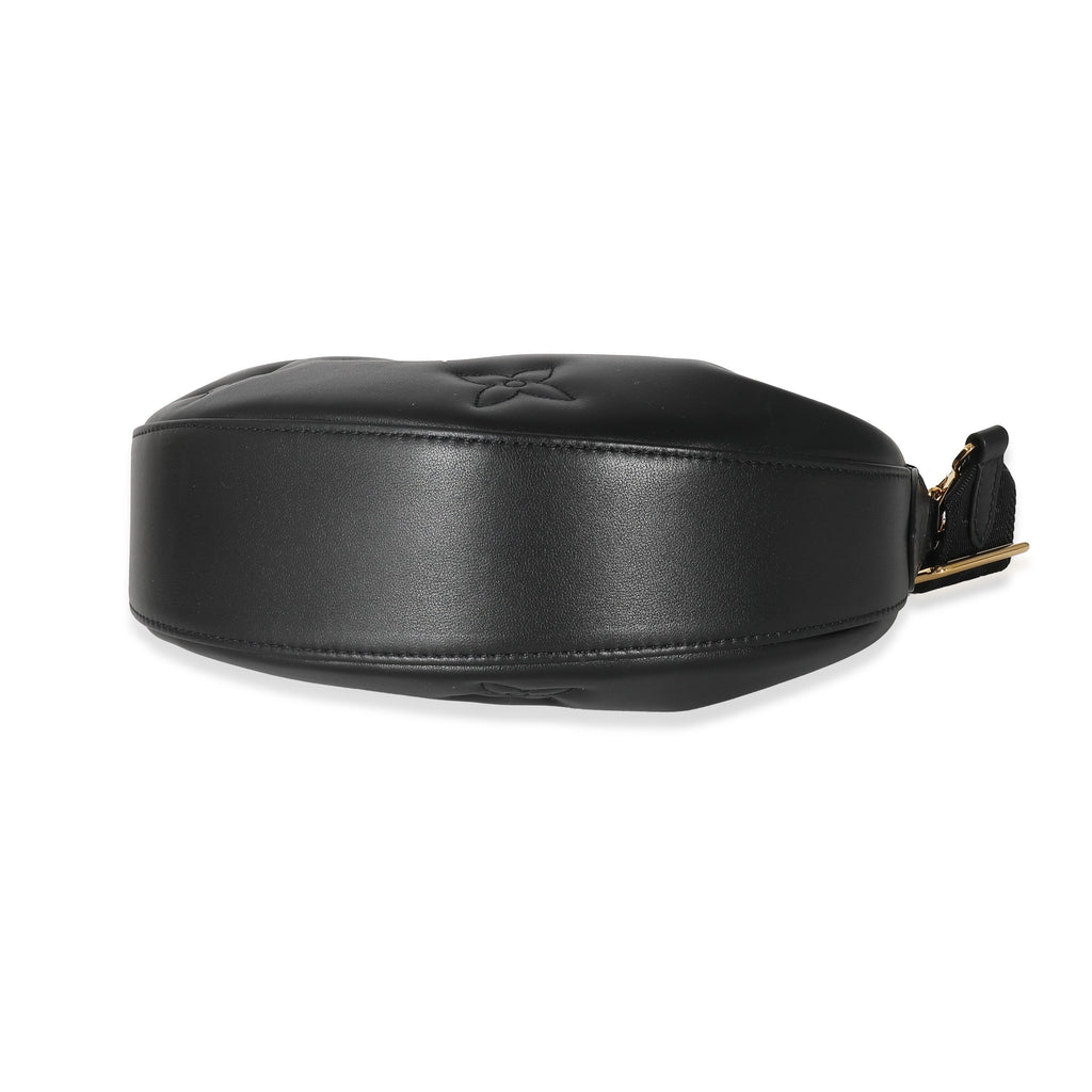 Louis Vuitton Louis Vuitton Black Calfskin Bubblegram Over The Moon