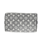 Louis Vuitton Louis Vuitton Black Monogram Denim Jacquard Speedy Bandouliere 25