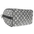 Louis Vuitton Louis Vuitton Black Monogram Denim Jacquard Speedy Bandouliere 25