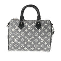 Louis Vuitton Louis Vuitton Black Monogram Denim Jacquard Speedy Bandouliere 25
