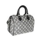 Louis Vuitton Louis Vuitton Black Monogram Denim Jacquard Speedy Bandouliere 25