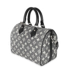 Louis Vuitton Louis Vuitton Black Monogram Denim Jacquard Speedy Bandouliere 25