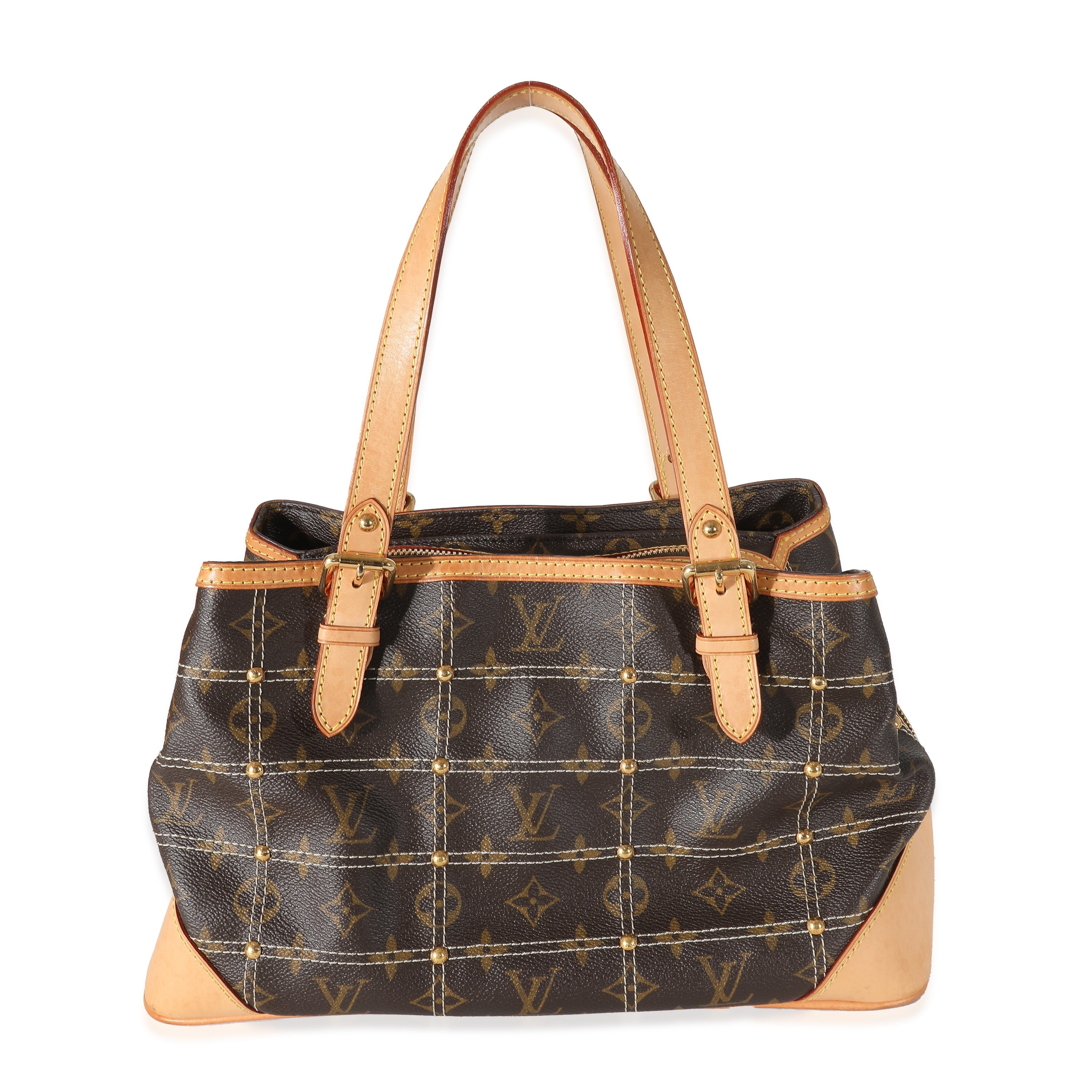 Louis Vuitton Louis Vuitton Monogram Canvas Riveting Bag