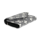 Louis Vuitton Louis Vuitton Black Denim Monogram Jacquard Victorine Wallet