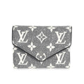 Louis Vuitton Louis Vuitton Black Denim Monogram Jacquard Victorine Wallet