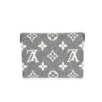 Louis Vuitton Louis Vuitton Black Denim Monogram Jacquard Victorine Wallet