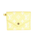 Louis Vuitton Louis Vuitton Lemon Curd Monogram Empreinte Victorine Wallet