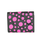 Louis Vuitton Louis Vuitton x Yayoi Kusama Noir Fuchsia Empreinte Victorine Wallet