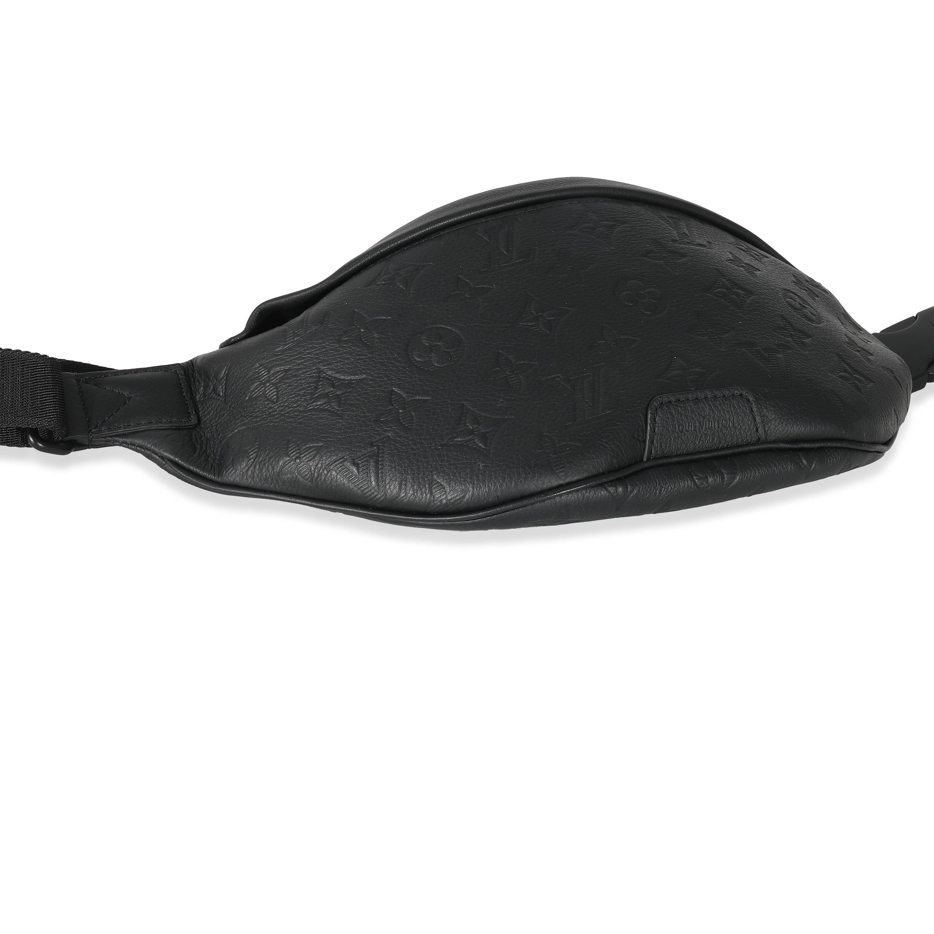 Louis Vuitton Louis Vuitton Black Monogram Shadow Discovery Bumbag PM