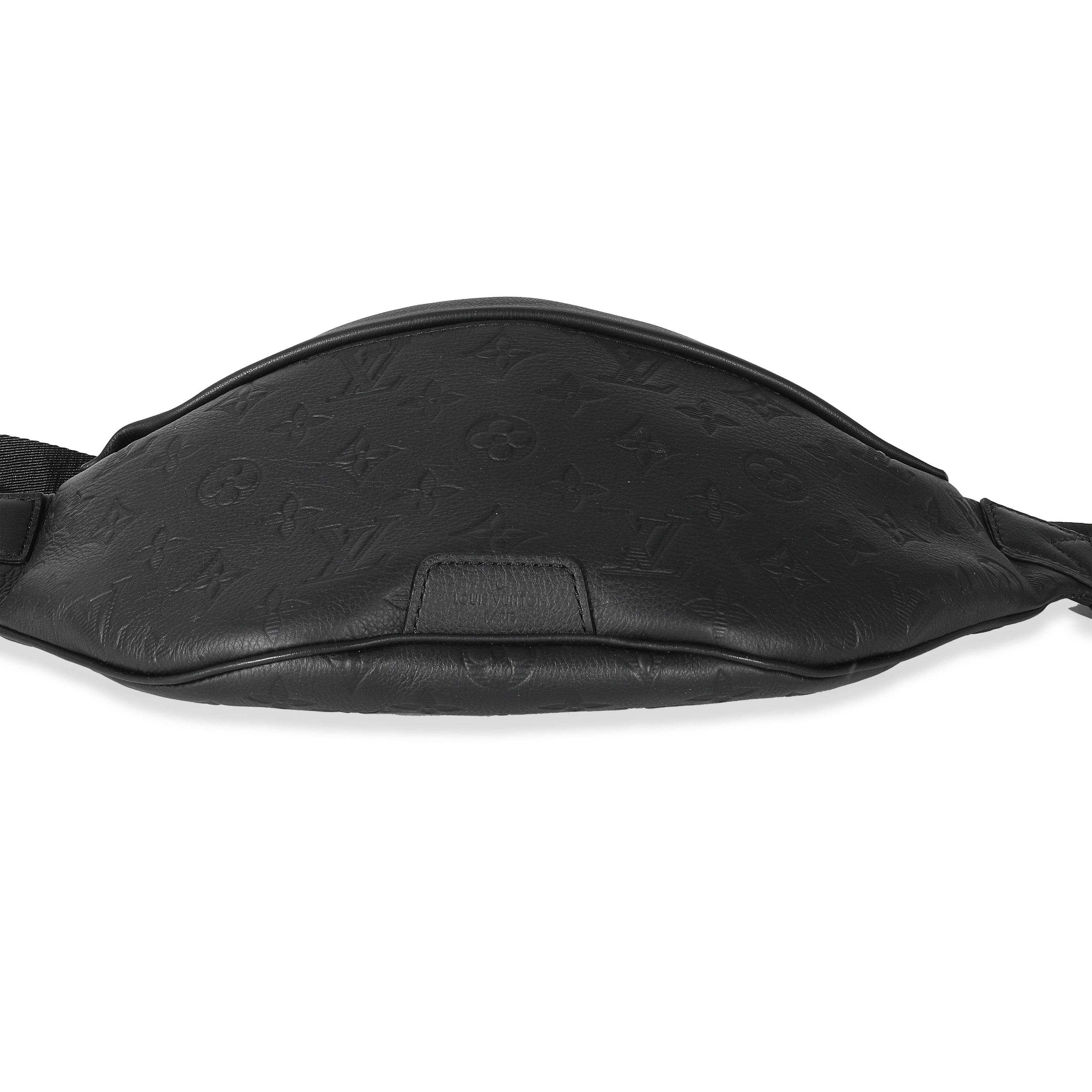 Louis Vuitton Louis Vuitton Black Monogram Shadow Discovery Bumbag PM