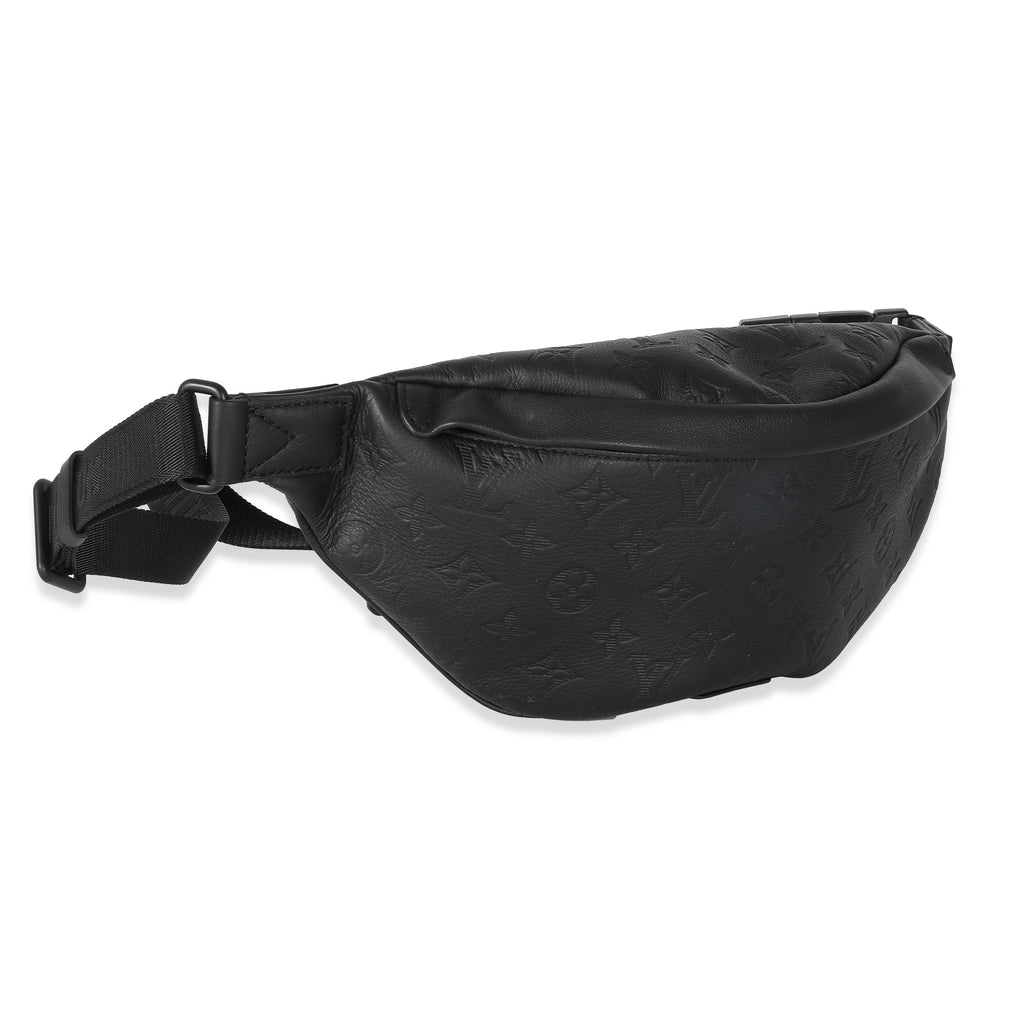 Louis Vuitton Louis Vuitton Black Monogram Shadow Discovery Bumbag PM