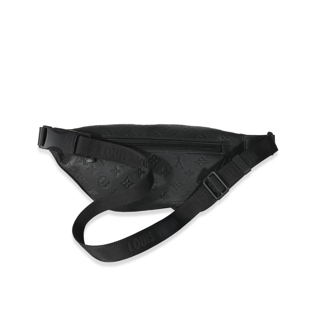Louis Vuitton Louis Vuitton Black Monogram Shadow Discovery Bumbag PM