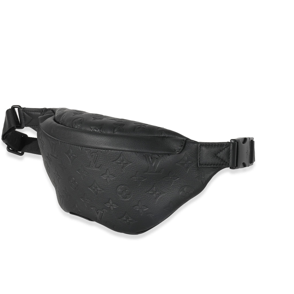 Louis Vuitton Louis Vuitton Black Monogram Shadow Discovery Bumbag PM
