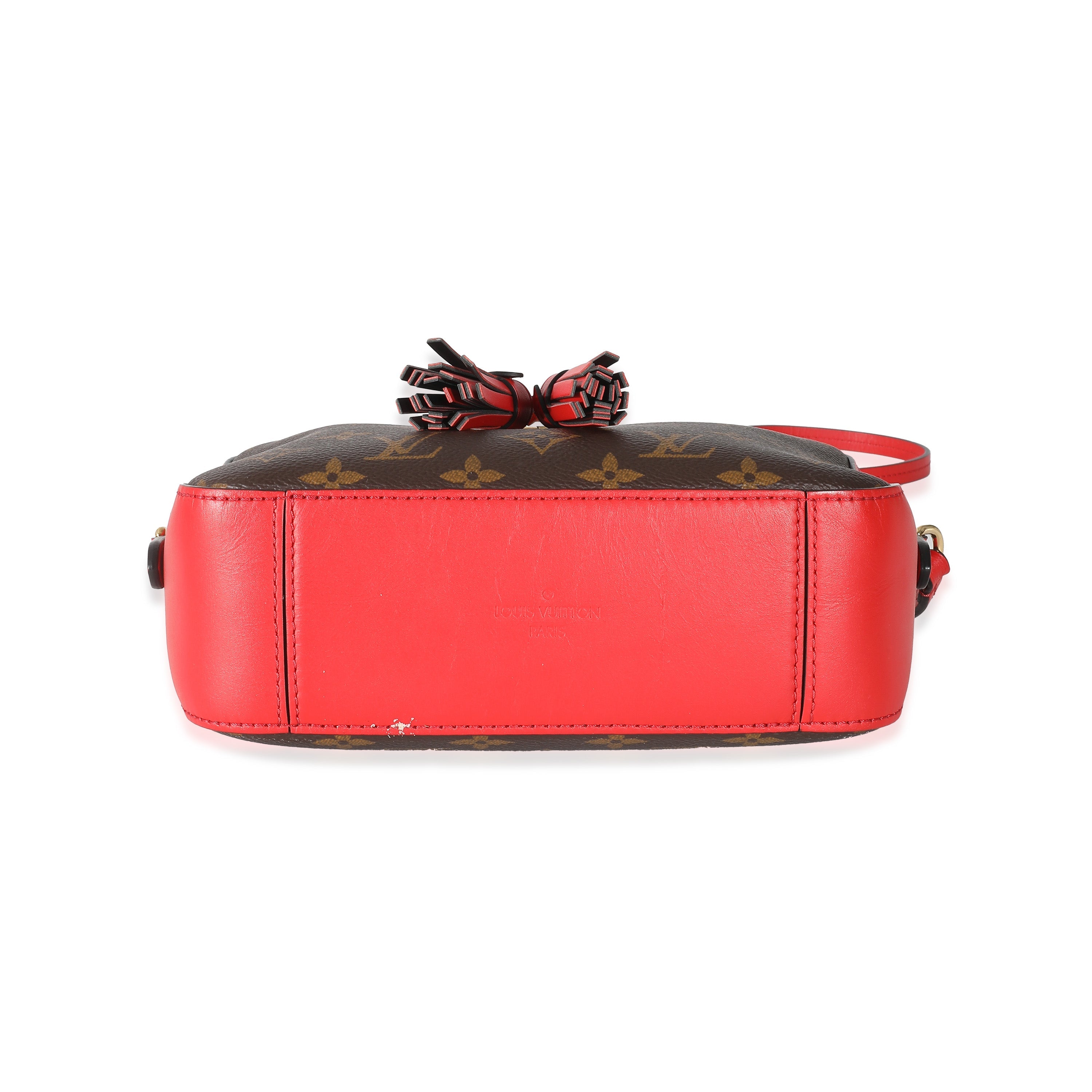 Louis Vuitton Louis Vuitton Coquelicot Monogram Canvas Saintonge