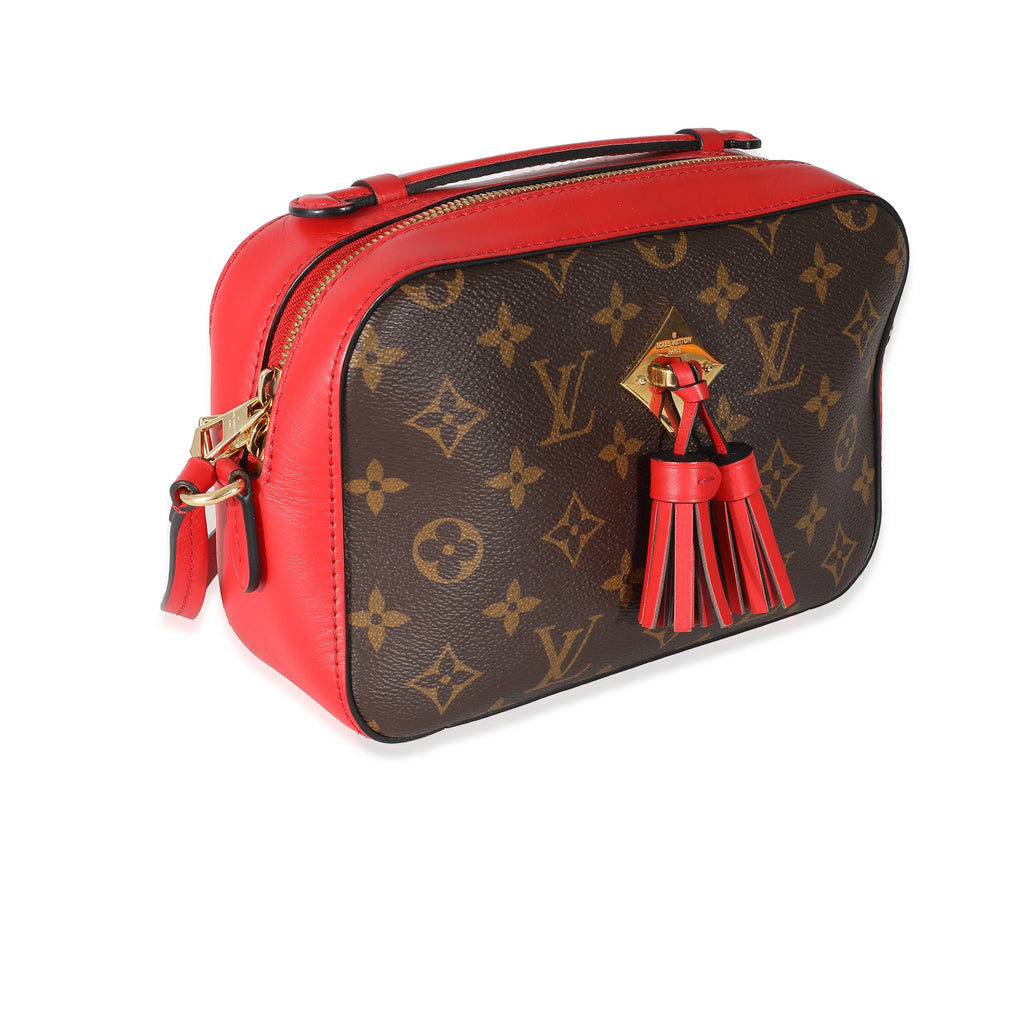Louis Vuitton Louis Vuitton Coquelicot Monogram Canvas Saintonge