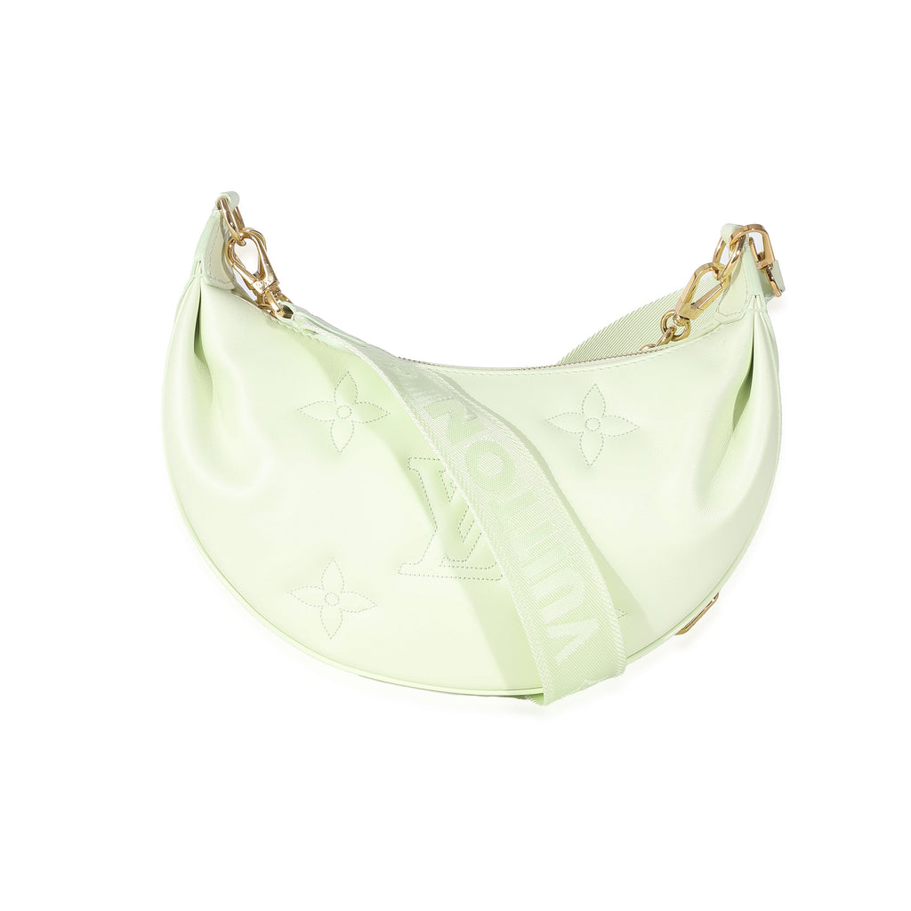 Louis Vuitton Louis Vuitton Light Green Bubblegram Calfskin Over The Moon