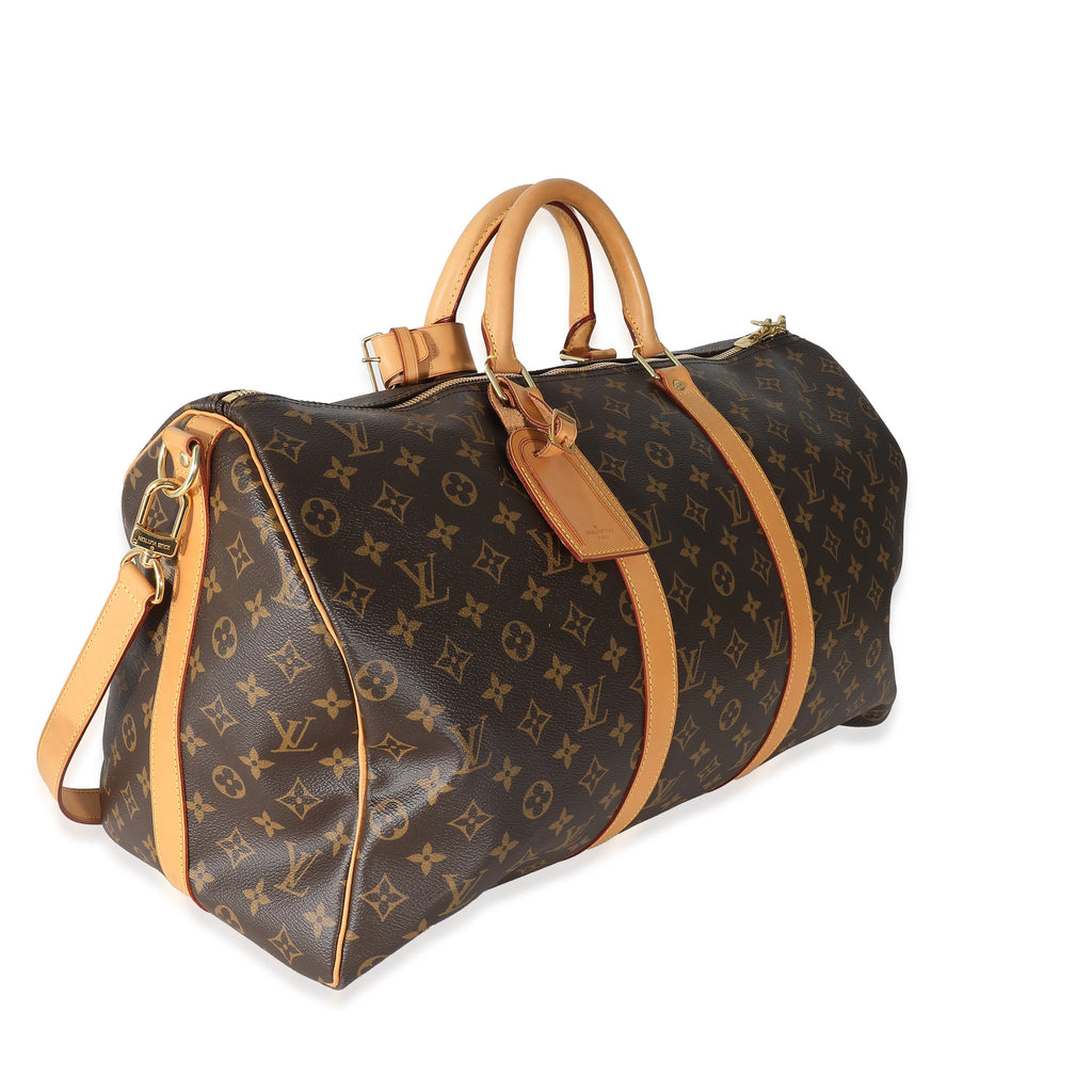Louis Vuitton Louis Vuitton Monogram Canvas Keepall Bandoulière 50