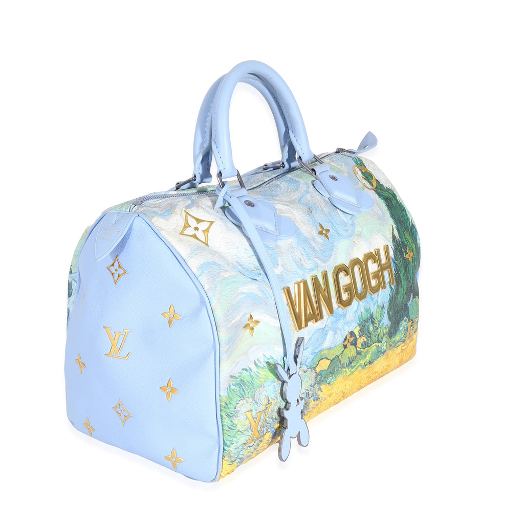 Louis Vuitton Louis Vuitton x Jeff Koons Masters Van Gogh Canvas Speedy 30