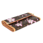 Louis Vuitton Louis Vuitton x Takashi Murakami Monogram Cherry Blossom Porte Tresor Wallet