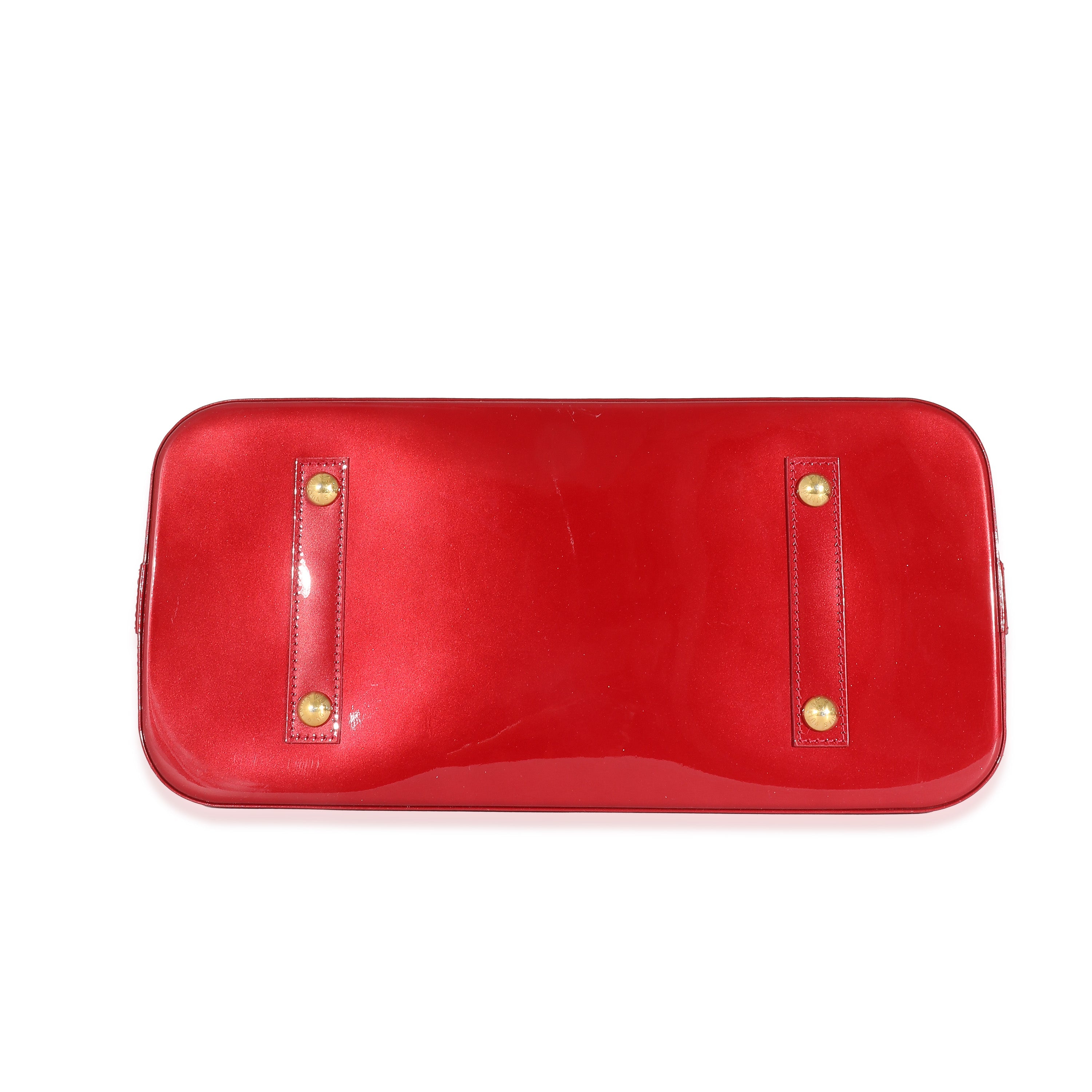 Louis Vuitton Louis Vuitton Pomme dAmour Monogram Vernis Alma GM