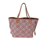 Louis Vuitton Bordeaux Jacquard Since 1854 Neverfull MM