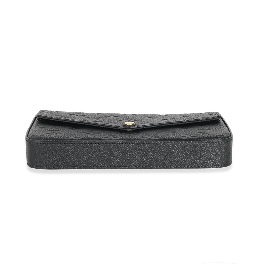 Louis Vuitton Louis Vuitton Black Monogram Empreinte Félicie Pochette