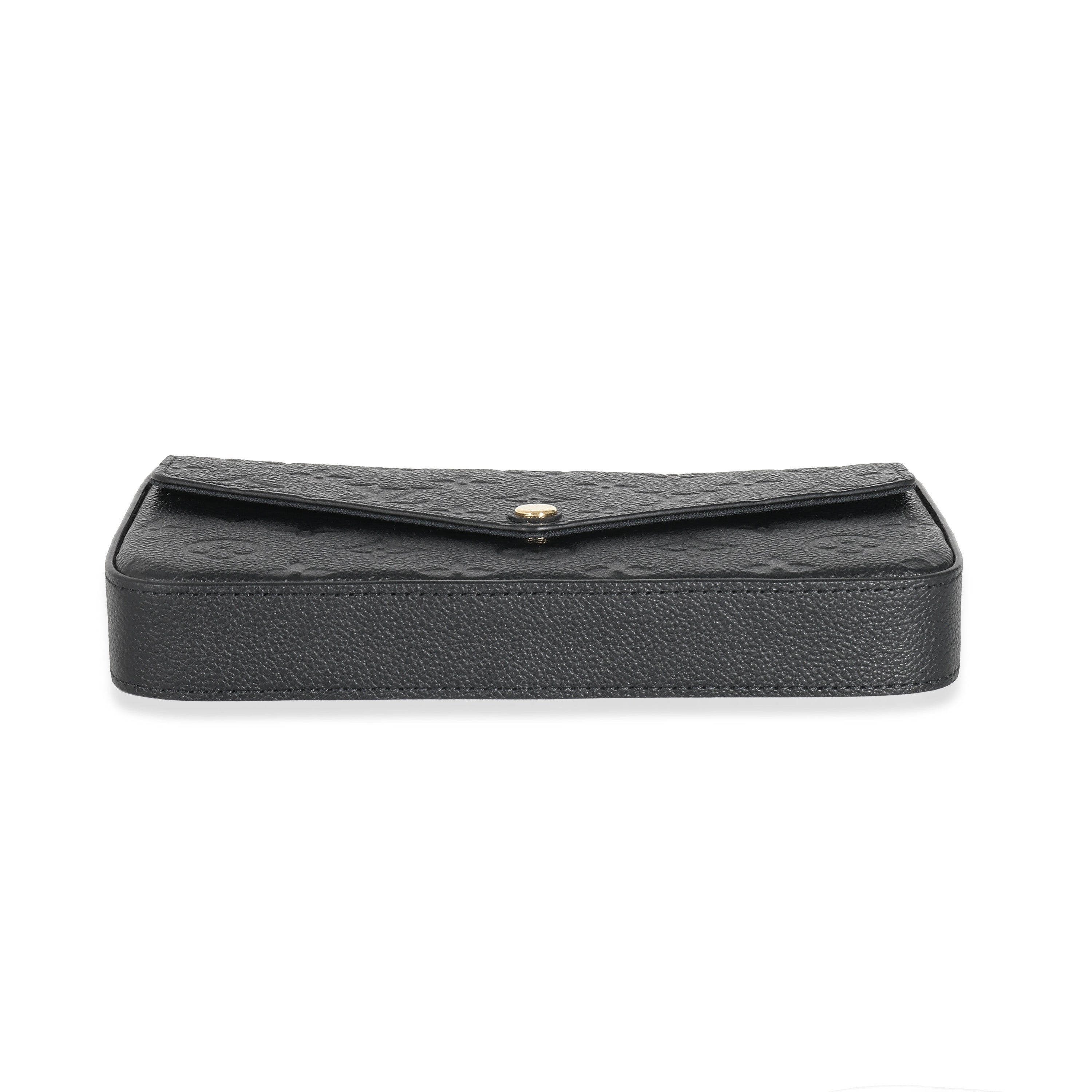Louis Vuitton Louis Vuitton Black Monogram Empreinte Félicie Pochette