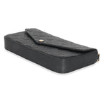 Louis Vuitton Louis Vuitton Black Monogram Empreinte Félicie Pochette