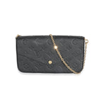 Louis Vuitton Louis Vuitton Black Monogram Empreinte Félicie Pochette