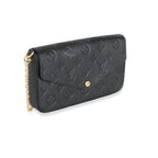 Louis Vuitton Louis Vuitton Black Monogram Empreinte Félicie Pochette